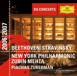 Cover image for Beethoven: Violin Concerto in D op. 61 / Stravinsky: The Rite of Spring (DG Concerts)