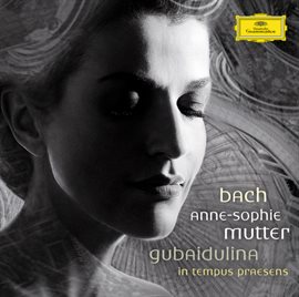 Cover image for In tempus praesens - Bach, J.S.: Violin Concertos BWV1041 & BWV1042; Gubaidulina: Violin Concerto...