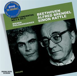 Cover image for Beethoven: Piano Concertos Nos.4 & 5