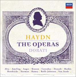 Cover image for Haydn: The Operas