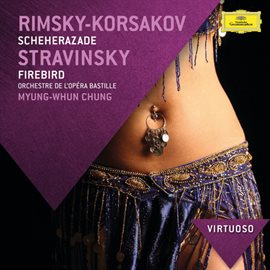 Cover image for Rimsky-Korsakov: Scheherazade / Stravinsky: Firebird