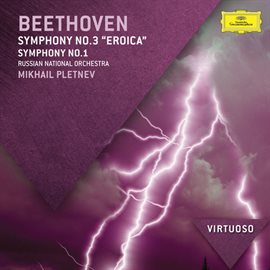 Cover image for Beethoven: Symphony No.3 - "Eroica"; Symphony No.1