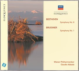Cover image for Beethoven: Symphony No.8 / Bruckner: Symphony No.1