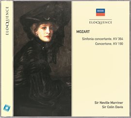 Imagen de portada para Mozart: Sinfonia Concertante; Concertone for 2 Violins