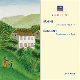 Cover image for Brahms: Symphonies Nos.1 & 4; Schumann: Symphonies Nos.1 & 4