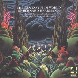 Cover image for The Fantasy Film World Of Bernard Herrmann