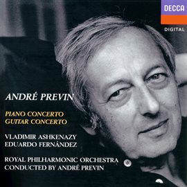 Cover image for Previn: Piano Concerto; Guitar Concerto