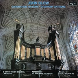 Cover image for John Blow: Coronation Anthems & Symphony Anthems