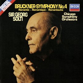 Cover image for Bruckner: Symphony No. 4 "Romantic"