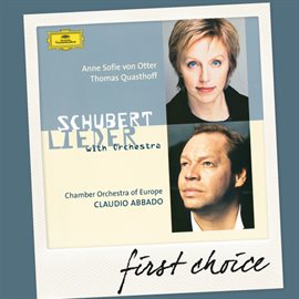 Cover image for Schubert: Lieder With Orchestra