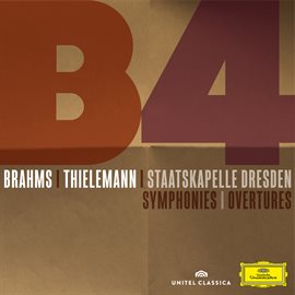 Imagen de portada para Brahms: Symphonies / Overtures (Live At Semperoper, Dresden)