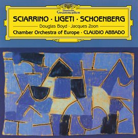 Cover image for Sciarrino - Ligeti - Schoenberg