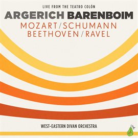 Cover image for Argerich - Barenboim - Mozart, Schumann, Beethoven, Ravel