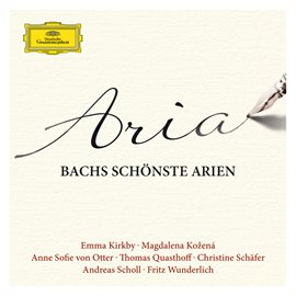 Cover image for Aria - Bachs schönste Arien