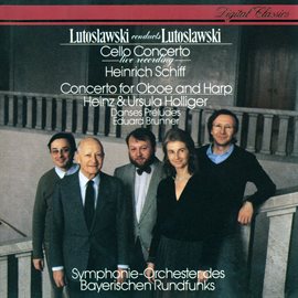 Cover image for Lutoslawski: Cello Concerto; Concerto For Oboe & Harp; Dance Preludes