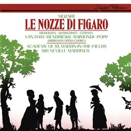 Cover image for Mozart: Le nozze di Figaro (Highlights)