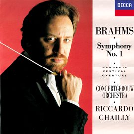 Cover image for Brahms: Symphony No. 1; Academic Festival Overture