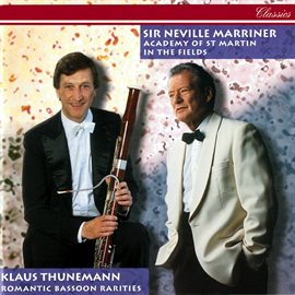 Cover image for Romantic Bassoon Rarities