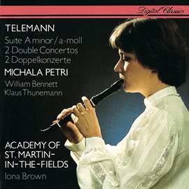 Imagen de portada para Telemann: Recorder Suite; 2 Double Concertos