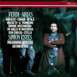 Cover image for Verdi: Arias