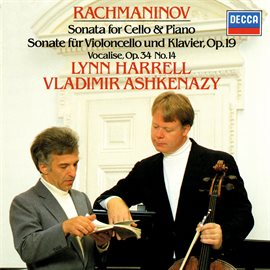 Cover image for Rachmaninov: Cello Sonata; Romance; Vocalise etc