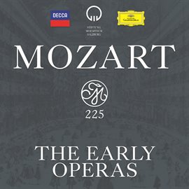 Cover image for Mozart 225 - The Early Operas