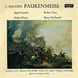 Cover image for Haydn: Missa in tempore belli - "Paukenmesse" / M. Haydn: Ave Regina