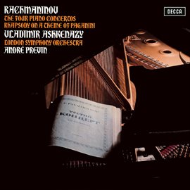 Cover image for Rachmaninov: Piano Concertos Nos. 1-4; Rhapsody on a Theme of Paganini