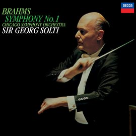Cover image for Brahms: Symphony No. 1