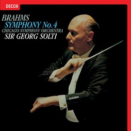 Cover image for Brahms: Symphony No. 4