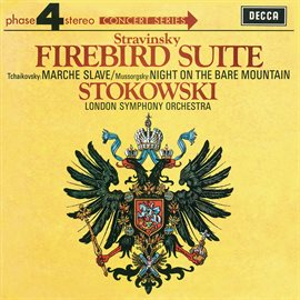 Cover image for Mussorgsky: Night on the Bare Mountain /Stravinsky: The Firebird Suite