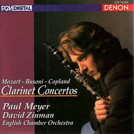Cover image for Clarinet Concertos