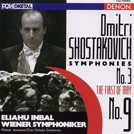 Cover image for Shostakovich: Symphonies No. 9 & No. 3