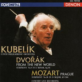 Cover image for Mozart: Symphony No. 38 - Dvorak: Symphony No. 9