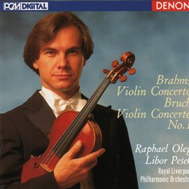 Cover image for Brahms: Violin Concerto - Bruch: Violin Concerto No. 1