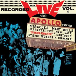 Cover image for Recorded Live At The Apollo, The Motortown Revue