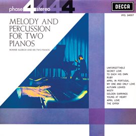 Imagen de portada para Melody & Percussion For Two Pianos