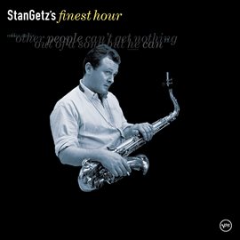 Cover image for Stan Getz's  Finest Hour