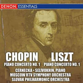 Cover image for Chopin and Liszt: First Piano Concertos