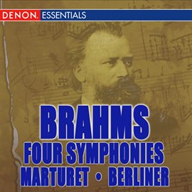 Cover image for Brahms: The Complete Symphonies