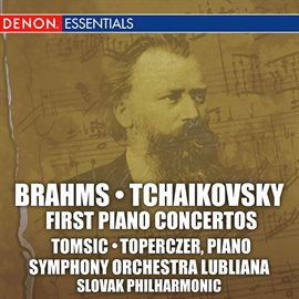 Cover image for Brahms and Tchaikovsky: Piano Concertos