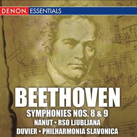 Cover image for Beethoven: Symphony No. 8 and 9
