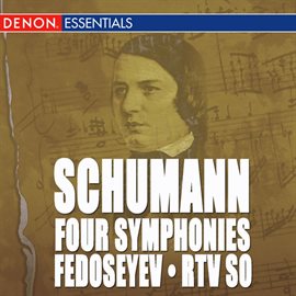 Cover image for Schumann: 4 Symphonies, "Rhenish"