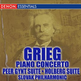 Cover image for Grieg: Elegaic Melody - Holberg - Peer Gynt