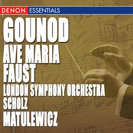 Cover image for Gounod: Faust - Ave Maria