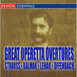 Cover image for Great Operetta Overtures