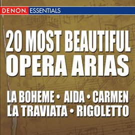 Cover image for 20 Most Beautiful Opera Arias