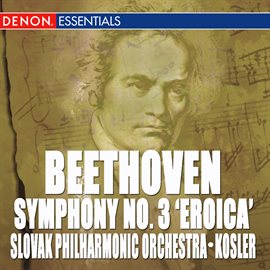 Cover image for Beethoven: Symphony No. 3 "Eroica"