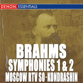 Cover image for Brahms: Symphony Nos. 1 & 2