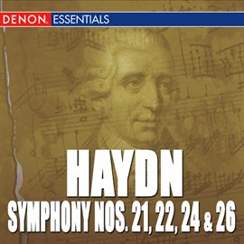 Cover image for Haydn: Symphony Nos. 21, 22, 24 & 26